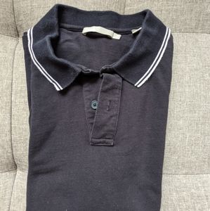 Vince men's navy polo size small